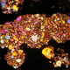 Illustration for article titled The Insides of Meteorites Are Nature's Stained Glass